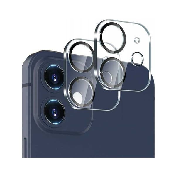 2-PACK iPhone 11 / 12 Mini beskyttelse Linsebeskyttelse Kamerabeskyttelse