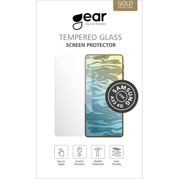 GEAR Herdet Glass 2.5D Samsung A22 4G