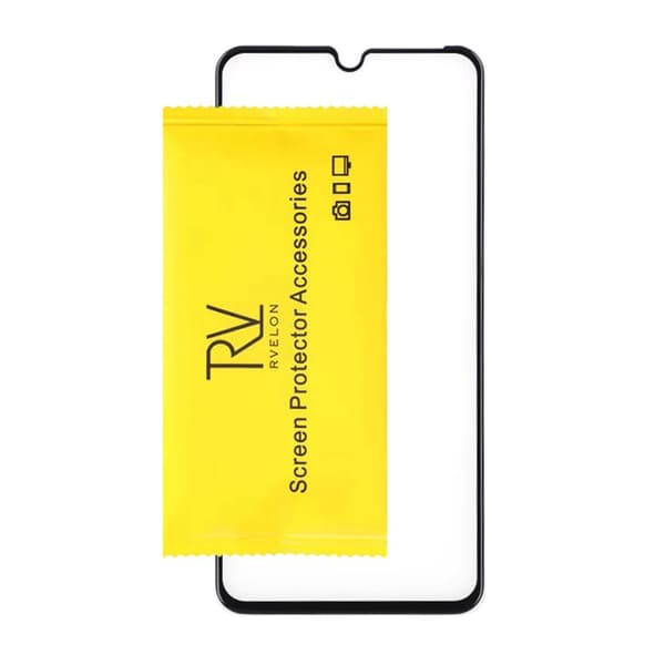 Skärmskydd Huawei P30 Lite - 3D Härdat Glas Svart (miljö)