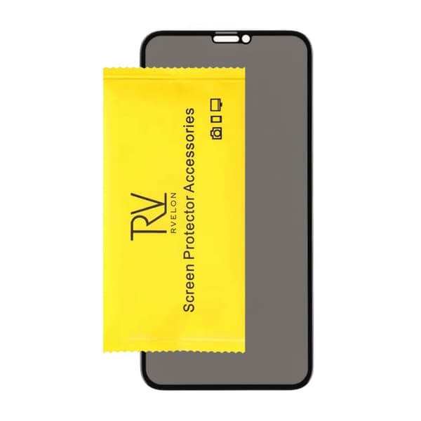 Skärmskydd Privacy iPhone X/XS/11 Pro - 3D Härdat Glas