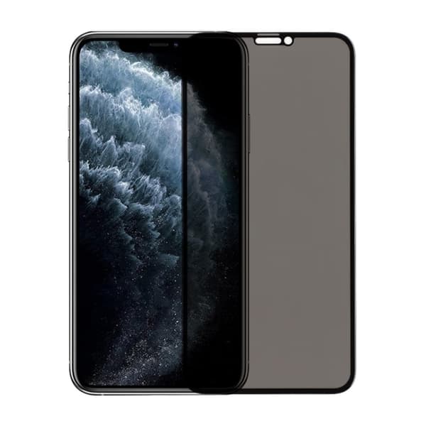 Skärmskydd Privacy iPhone X/XS/11 Pro - 3D Härdat Glas