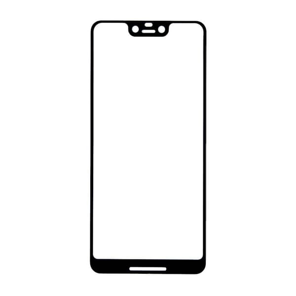 Skärmskydd Google Pixel 3 XL - Härdat Glas Svart (miljö)