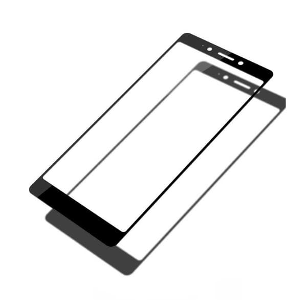 Skärmskydd Sony Xperia L3 - Härdat Glas Svart