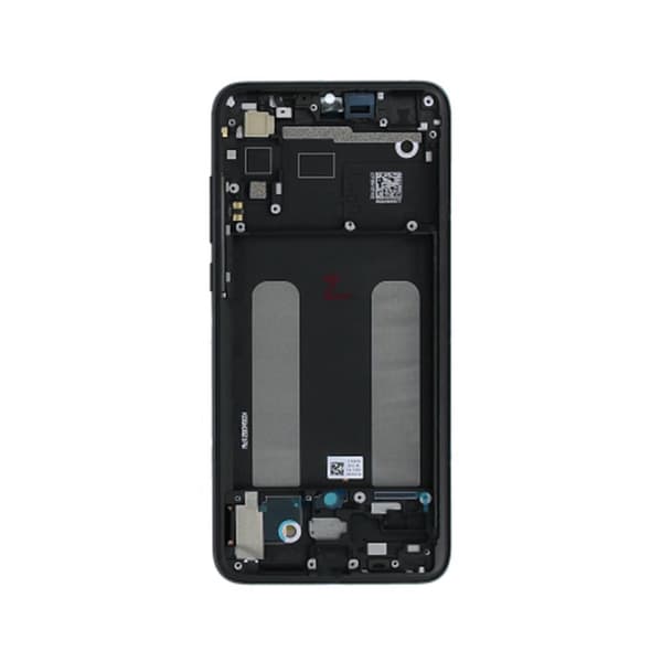 Xiaomi Mi 9 Lite (2019) Skärm/Display + Ram (Service Paket) - Tarnish Svart