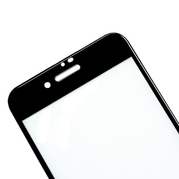 iPhone SE 2020 3D skærmbeskytter i hærdet glas med emballage sort