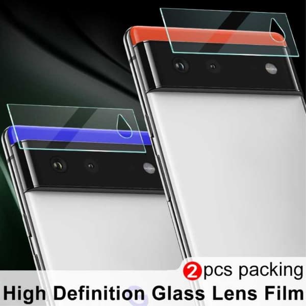 2-PACK Google Pixel 6 Protection Lensbeskyttelse Kamerabeskyttelse