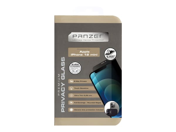 iPhone 12 mini, Full-Fit Privacy Glass 2-way