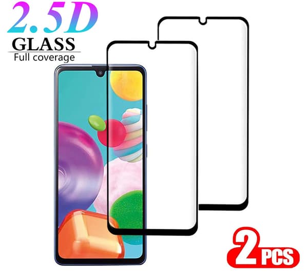 2-Pack Samsung Galaxy A41 - Härdat Glas 9H - Super Kvalitet 3D Skärmskydd