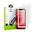 Miniatyrbillede 8 af 8: 2-PACK iPhone 12 / 12 Pro hærdet glas 0,26 mm 2,5D 9H med installationsramme