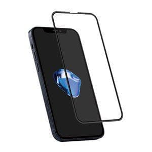 Holdit skærmbeskytter iPhone 13 Pro Max 3D Fuldt cover Sort