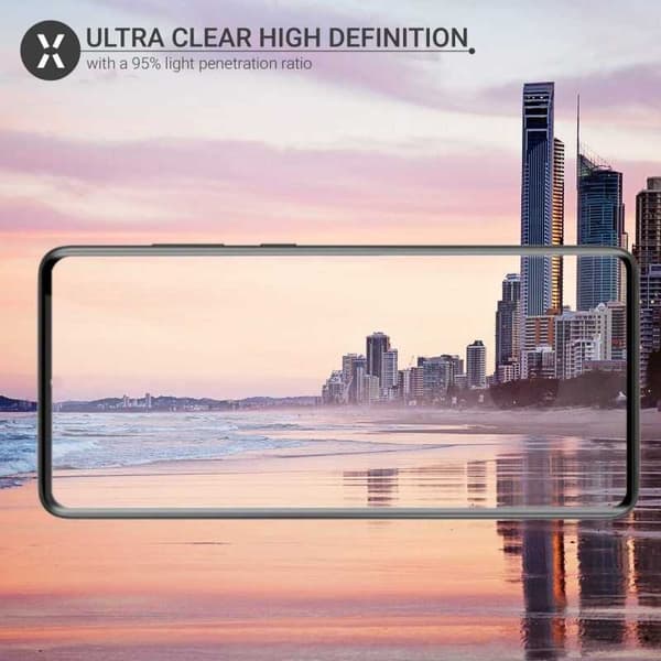 Samsung S21 FE Hærdet glas 0,26mm 3D 9H Fullframe