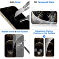 Miniatyrbillede 7 af 10: 3 PAKKE- Privatliv Skærmbeskytter iPhone 12,/12 Pro (6,1 tommer), Privacy Screen Protector