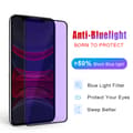 Miniatyrbillede 2 af 11: 3-PACK - Anti-blå- iPhone 13, 13 PRO hærdet glas 9H skærmbeskytter (6,1 tommer)