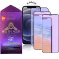 Miniatyrbillede 1 af 11: 3-PACK - Anti-blå- iPhone 13, 13 PRO hærdet glas 9H skærmbeskytter (6,1 tommer)