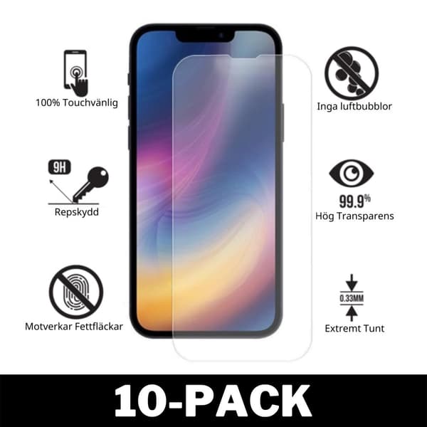 Skærmbeskytter iPhone 6/6s/7/8 Hærdet Glas