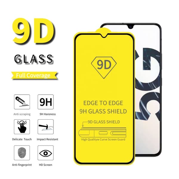 Skärmskydd Samsung Galaxy S20 FE 5G  (6.5 Tums), 9D Härdat Glas, 2-Pack