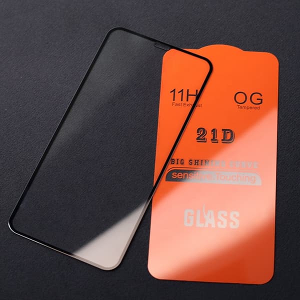 2-PAK- 21D skærmbeskytter Samsung Galaxy S21 5G  (6.2'') hærdet glas