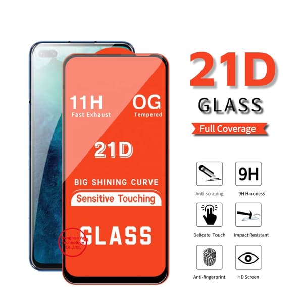 2-PACK- 21D Skärmskydd Iphone 13/PRO 6.1 tum, Härdat Glas