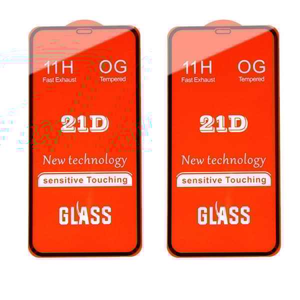 2-PACK- 21D Skärmskydd Iphone 13/PRO 6.1 tum, Härdat Glas