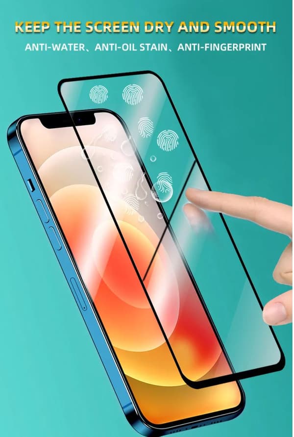 2-PACK- 21D Skärmskydd Iphone 13/PRO 6.1 tum, Härdat Glas