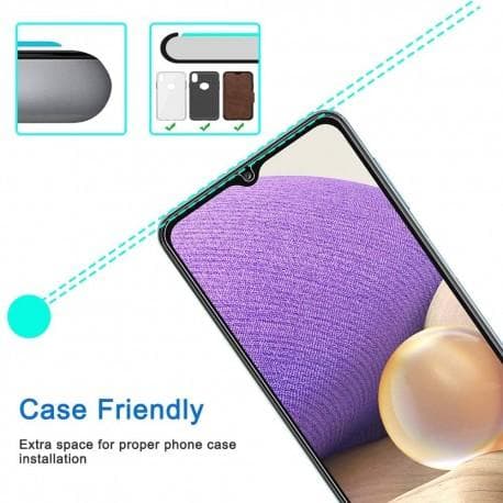 Samsung A32 4G herdet glass 0,26mm 2,5D 9H