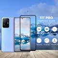 Miniatyrbild 1 av 5: Xiaomi 11T 5G - Härdat Glas 9H - Super Kvalitet 3D Skärmskydd