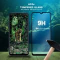 Miniatyrbild 4 av 4: Samsung Galaxy A03s - Härdat Glas 9H - Super Kvalitet 3D Skärmskydd