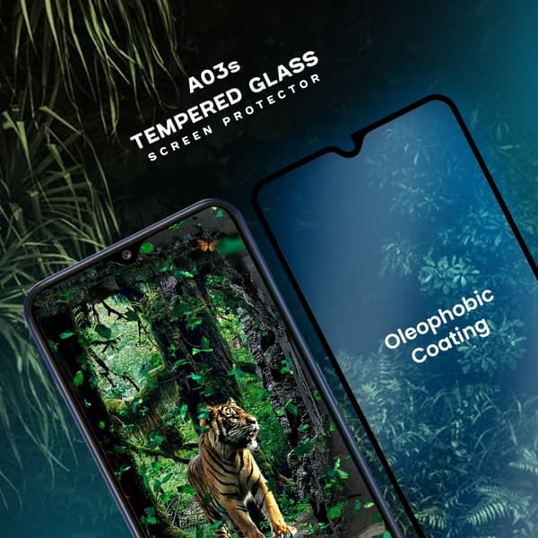 Samsung Galaxy A03s - Härdat Glas 9H - Super Kvalitet 3D Skärmskydd