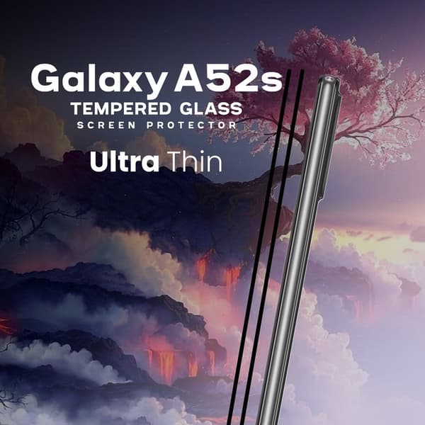 2-Pack Samsung Galaxy A52s - Härdat Glas 9H - Super Kvalitet 3D