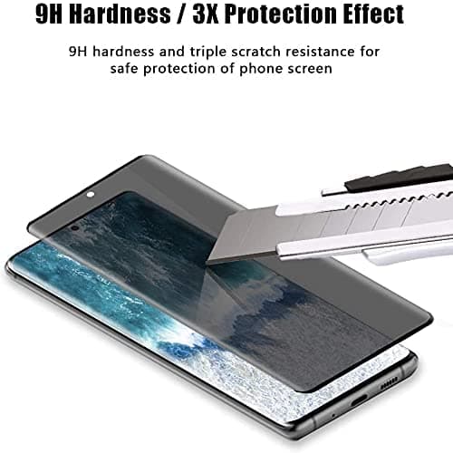 2 PACK- Sekretess Skärmskydd Samsung Galaxy S22 5G, Privacy Screen Protector