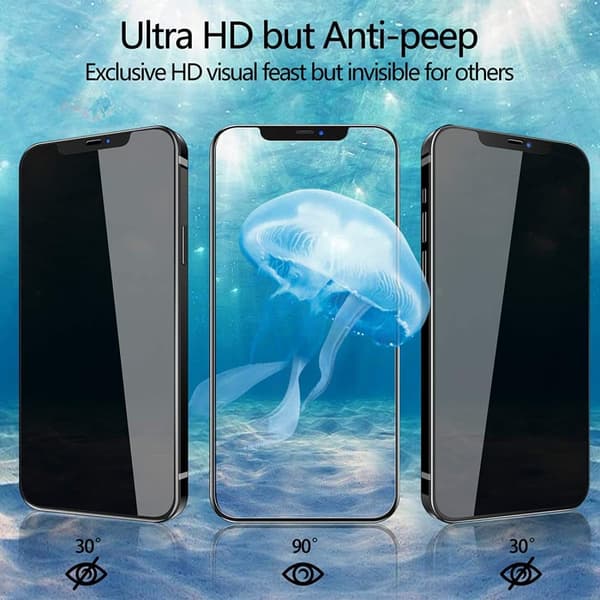 2 PACK- Samsung Galaxy S21 5G -Sekretess Skärmskydd / ,Privacy Screen Protector