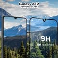 Miniatyrbild 4 av 5: Samsung Galaxy A12 - Härdat Glas 9H - Super Kvalitet 3D Skärmskydd