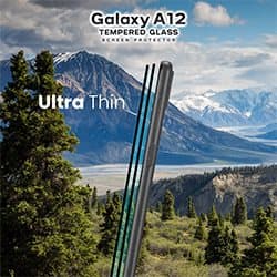 2-Pack Samsung Galaxy A12 - Härdat Glas 9H - Super Kvalitet 3D Skärmskydd