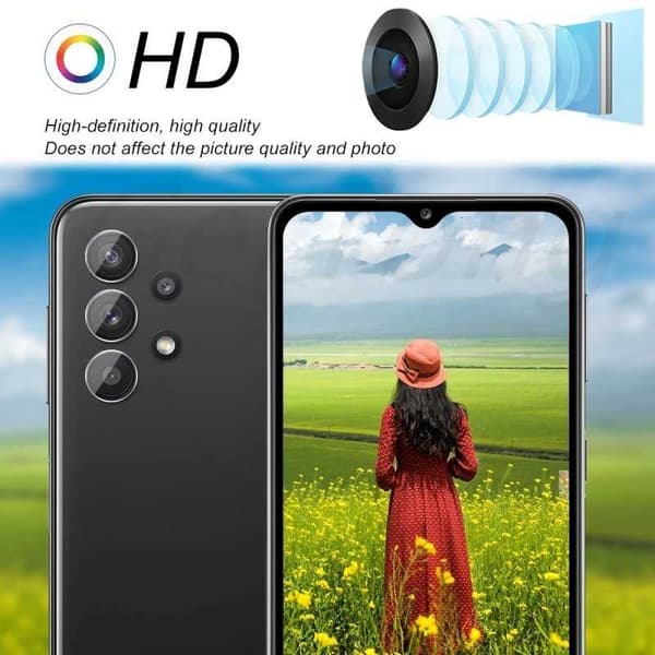 2-PACK Samsung A32 4G kamera linsecover
