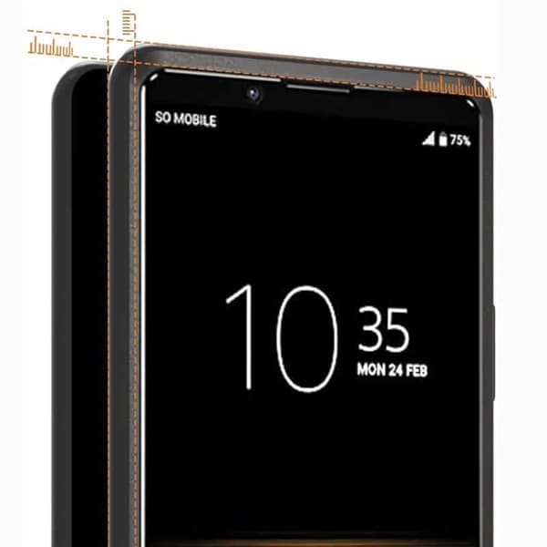 5D lasinen näytönsuoja Sony Xperia Pro-I