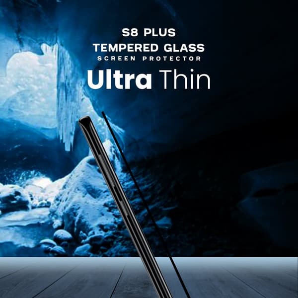 Samsung Galaxy S8 PLUS - Härdat Glas 9H - Super Kvalitet 3D Skärmskydd