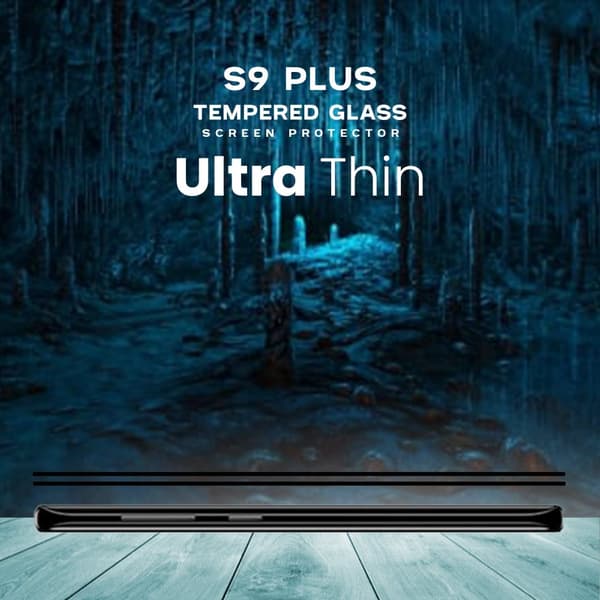2-Pack Samsung Galaxy S9 PLUS - Härdat Glas 9H - Super Kvalitet 3D Skärmskydd