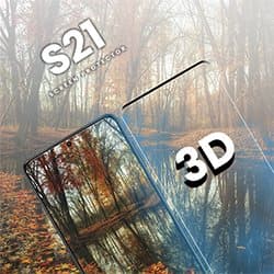 Samsung Galaxy S21 - Härdat glas 9H - Super kvalitet 3D Skärmskydd