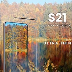 Samsung Galaxy S21 - Härdat glas 9H - Super kvalitet 3D Skärmskydd