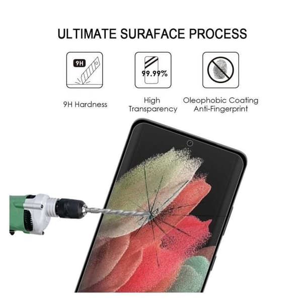 Samsung S22 Ultra Härdat Glas 3D 0.26mm 9H Fullframe