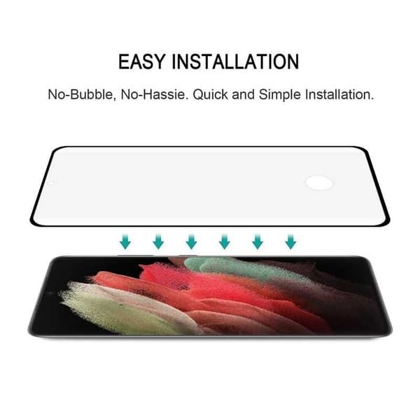 Samsung S22 Ultra Härdat Glas 3D 0.26mm 9H Fullframe