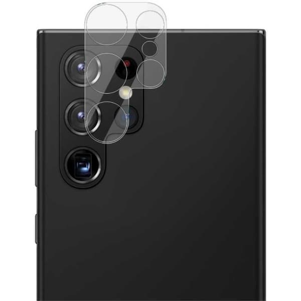Samsung S22 Ultra -kameran linssisuojus karkaistua lasia