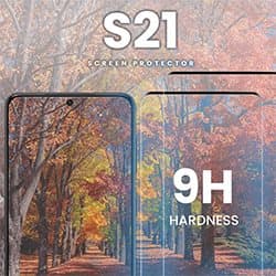 2-Pack Samsung Galaxy S21 5G - Härdat glas 9H-Super kvalitet 3D Skärmskydd