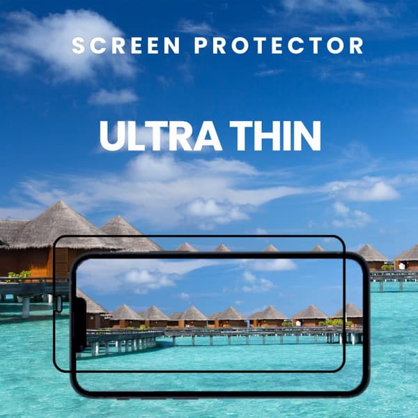 iPhone 12 PRO - Härdat Glas 9H - Super Kvalitet 3D Skärmskydd