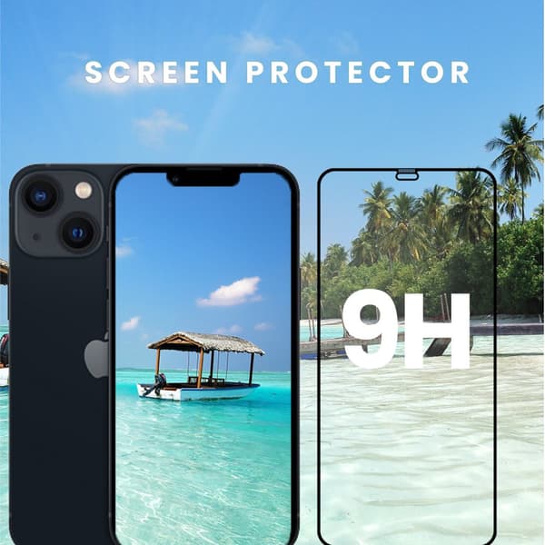 iPhone 12 MINI - Härdat Glas 9H - Super Kvalitet 3D Skärmskydd