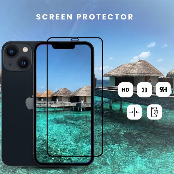 iPhone 12 MINI - Härdat Glas 9H - Super Kvalitet 3D Skärmskydd