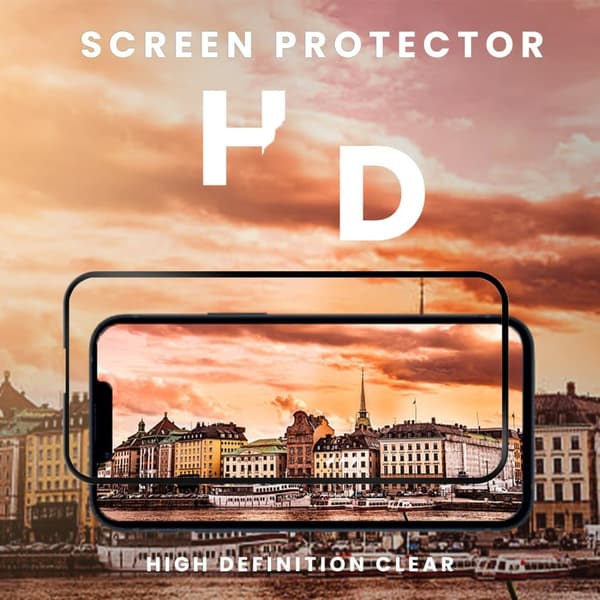 iPhone 13 PRO MAX - Härdat Glas 9H - Super Kvalitet 3D Skärmskydd