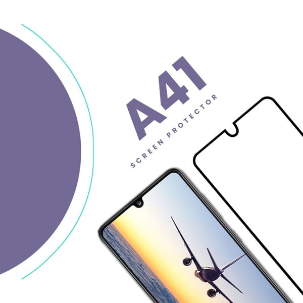 Samsung Galaxy A41 - Härdat Glas 9H-Super kvalitet 3D Skärmskydd