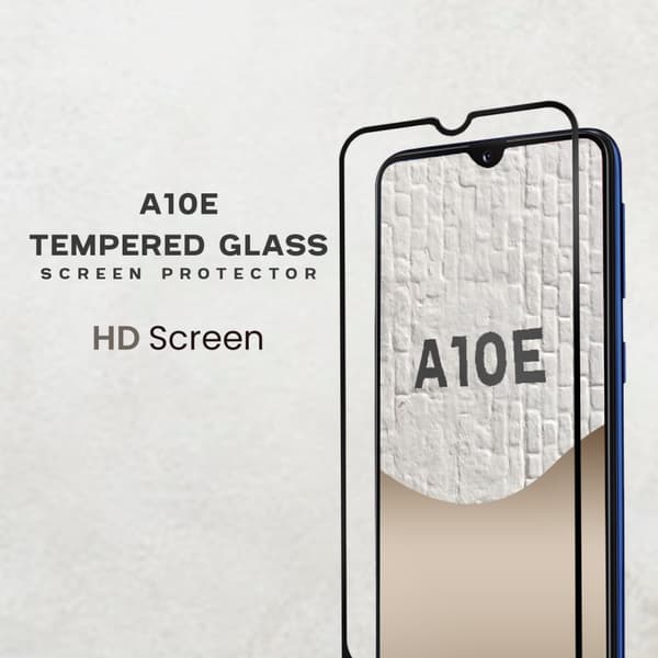 Samsung Galaxy A10e - Härdat Glas 9H - Super Kvalitet 3D Skärmskydd