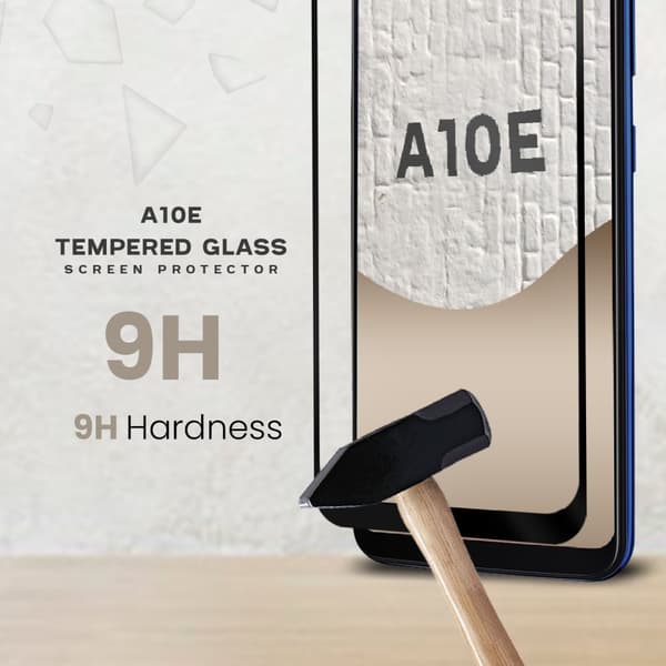 Samsung Galaxy A10e - Härdat Glas 9H - Super Kvalitet 3D Skärmskydd